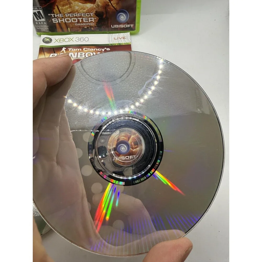 Tom Clancy's Rainbow Six Vegas & Vegas 2 Xbox 360 Lot Tested M EXTRA disk